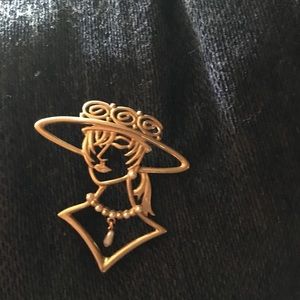 Vintage Picasso inspired pin